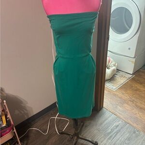 Old Navy Strapless Teal Dress